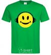 Men's T-Shirt HEADPHONES SMILE kelly-green фото