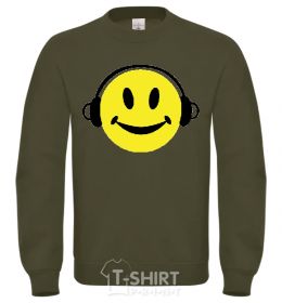 Sweatshirt HEADPHONES SMILE sand фото