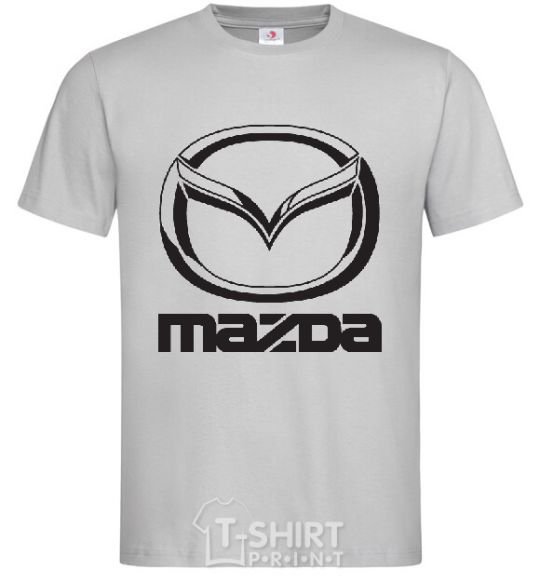 Men's T-Shirt MAZDA grey фото