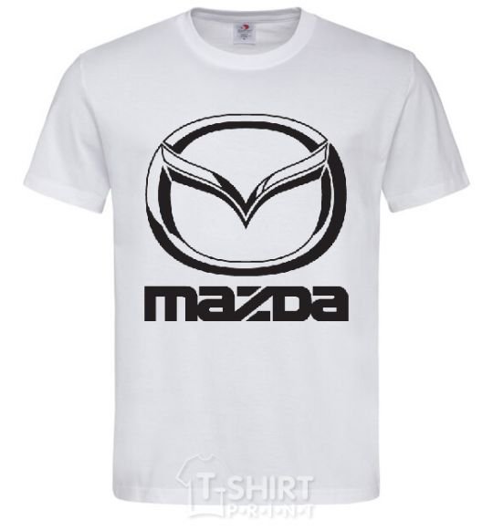 Men's T-Shirt MAZDA White фото