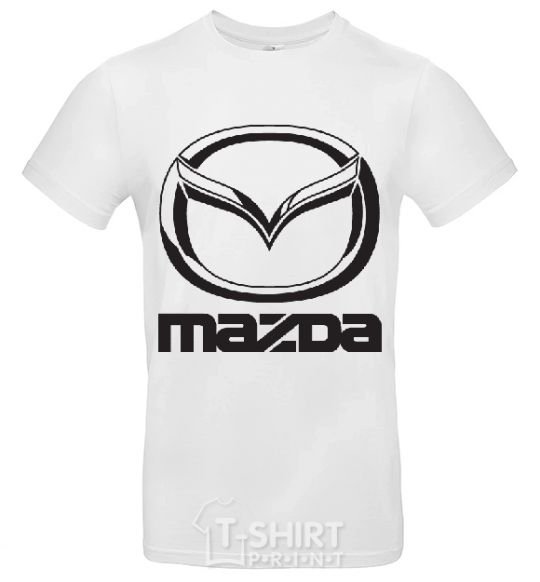 Men's T-Shirt MAZDA White фото