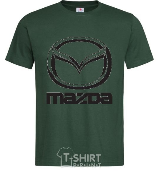 Мужская футболка MAZDA Темно-зеленый фото