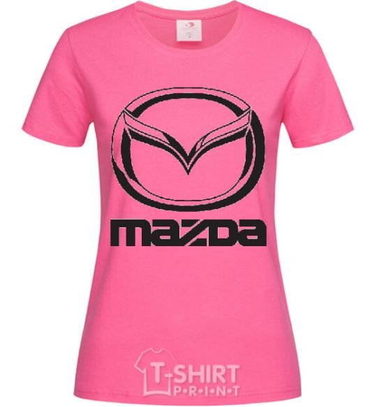 Women's T-shirt MAZDA heliconia фото