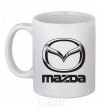 Ceramic mug MAZDA White фото