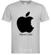 Men's T-Shirt STEVE JOBS grey фото