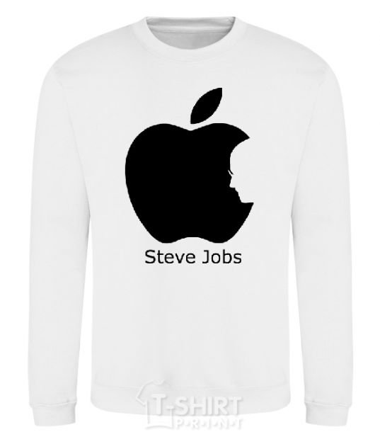 Свитшот STEVE JOBS Белый фото