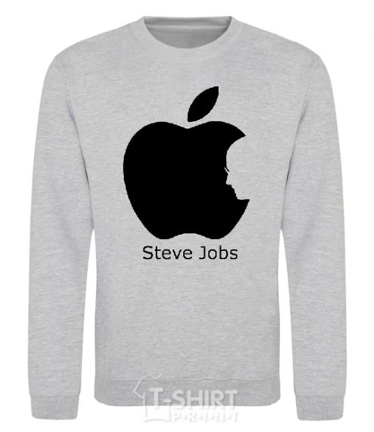 Sweatshirt STEVE JOBS sport-grey фото