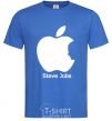 Men's T-Shirt STEVE JOBS royal-blue фото
