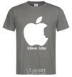 Men's T-Shirt STEVE JOBS dark-grey фото