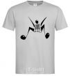 Men's T-Shirt MUSICMAN grey фото