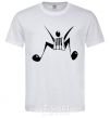 Men's T-Shirt MUSICMAN White фото