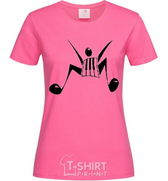 Women's T-shirt MUSICMAN heliconia фото