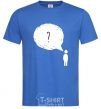 Men's T-Shirt Нет мыслей? royal-blue фото