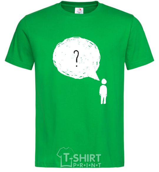 Men's T-Shirt Нет мыслей? kelly-green фото
