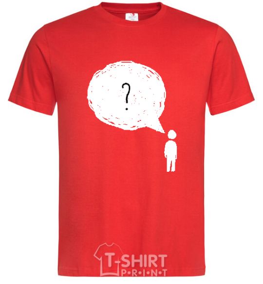 Men's T-Shirt Нет мыслей? red фото