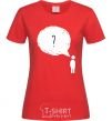 Women's T-shirt Нет мыслей? red фото