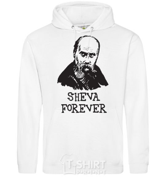 Men`s hoodie Sheva forever White фото