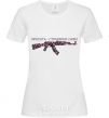 Women's T-shirt BEAUTY IS A TERRIBLE FORCE White фото