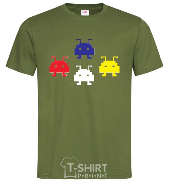 Men's T-Shirt 8BIT GAME millennial-khaki фото