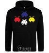 Men`s hoodie 8BIT GAME black фото