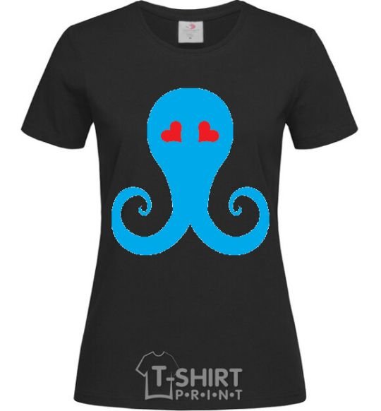 Women's T-shirt SPRUT black фото