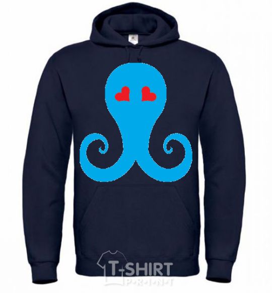 Men`s hoodie SPRUT navy-blue фото