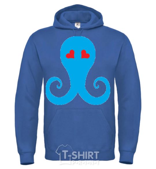 Men`s hoodie SPRUT royal фото