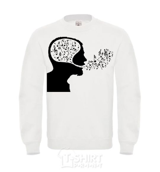 Sweatshirt MM notes White фото