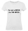 Women's T-shirt I AM THE BITCH White фото