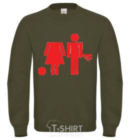 Sweatshirt BAD GIRL Without had sand фото