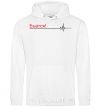 Men`s hoodie BOTH! White фото