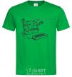 Men's T-Shirt STAY HERE I LOVE YOU kelly-green фото