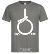 Men's T-Shirt COURSE dark-grey фото