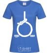 Women's T-shirt COURSE royal-blue фото