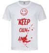 Мужская футболка KEEP-CALM-AND... Белый фото