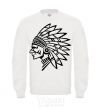 Sweatshirt INDIAN White фото