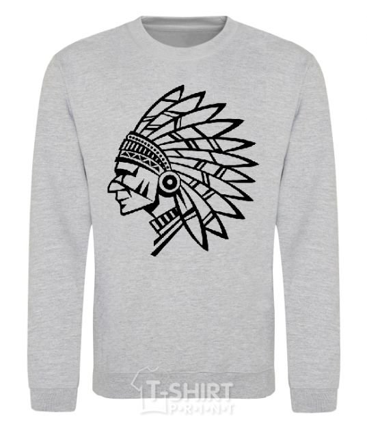 Sweatshirt INDIAN sport-grey фото