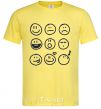 Мужская футболка SMILES Лимонный фото