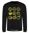 Sweatshirt SMILES black фото