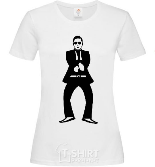 Women's T-shirt GANGNAM White фото