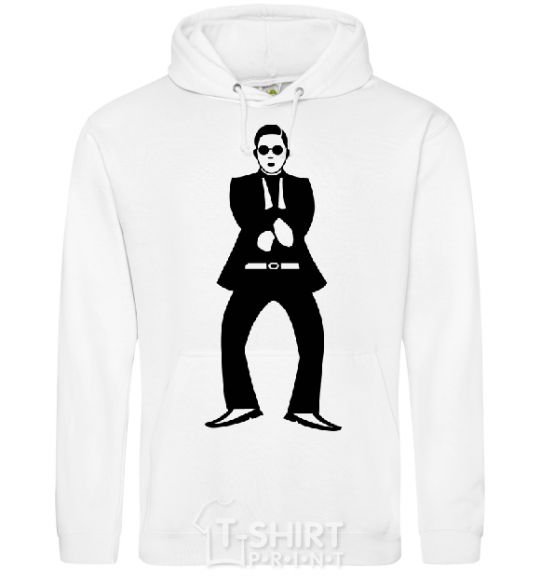 Men`s hoodie GANGNAM White фото