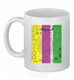 Ceramic mug DJ TABLE White фото