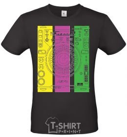 Men's T-Shirt DJ TABLE black фото