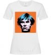 Women's T-shirt . Andy Warhol White фото