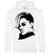 Men`s hoodie RIHANNA V.1 White фото