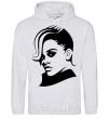 Men`s hoodie RIHANNA V.1 sport-grey фото