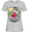 Women's T-shirt GMF grey фото