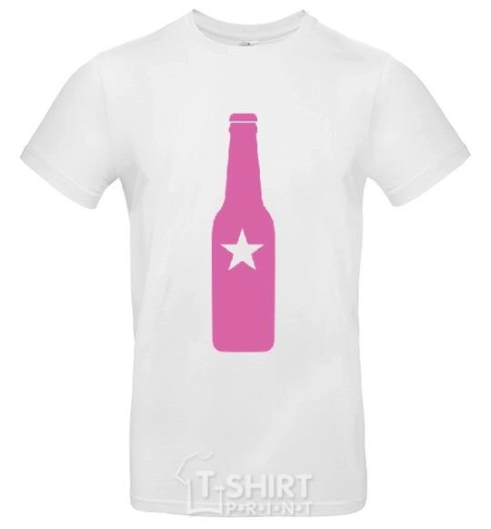 Men's T-Shirt BOTTLE White фото