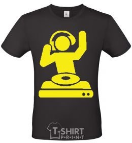 Men's T-Shirt DJ PLAYING black фото