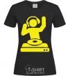 Women's T-shirt DJ PLAYING black фото